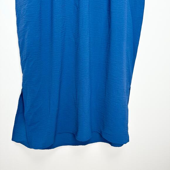 NWT Universal Standard Isola Sleeveless Crepe Midi Dress | Blue | SZ XL - Picture 9 of 12